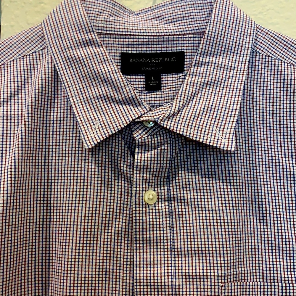 Short sleeve Banana Republic Buttondown